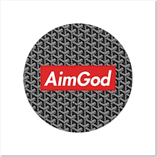 Aim God Posters and Art